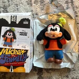 POP MART Mickey Family Keychain – Goofy Opened – 100% Authentic